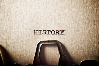 Sinnbild für History - von gestern bis heute